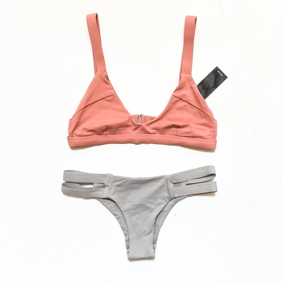 Tavik Other - Tavik Swimwear REVOLVE Pink Gray Bikini Set